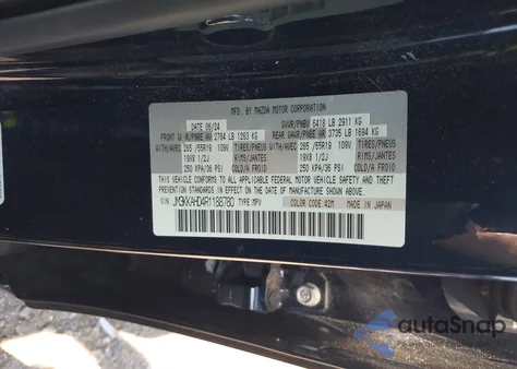 2024 Mazda Cx-90 3.3 Turbo Select z USA, uszkodzony, nr VIN JM3KKAHD4R1188780